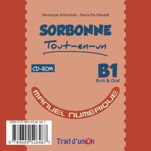 SORBONNE B1 TOUT EN UN  MANUEL NUMERIQUE