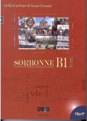 SORBONNE B1 ECRIT LIVRE DU PROFESSEUR