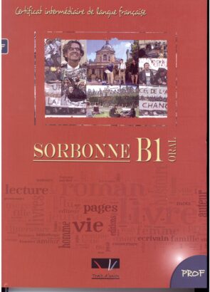 SORBONNE B1 ORAL LIVRE DU PROFESSEUR